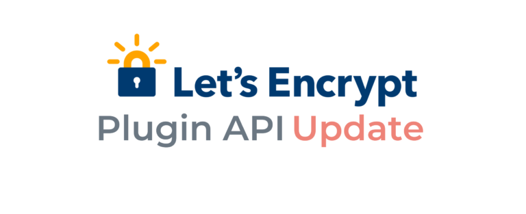 Let’s Encrypt Update Blog!